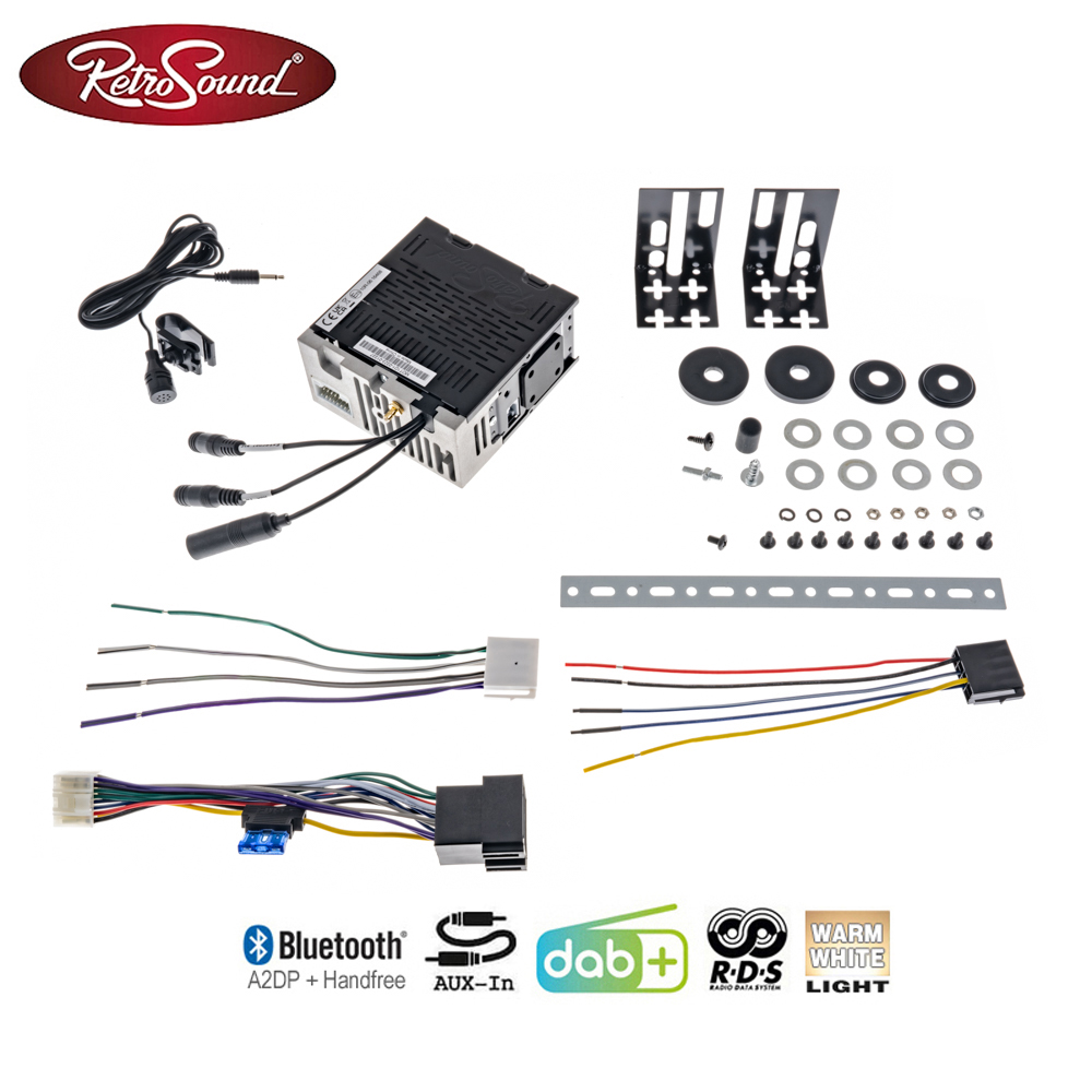 RETROSOUND "Becker Black" MOTOR-6DAB