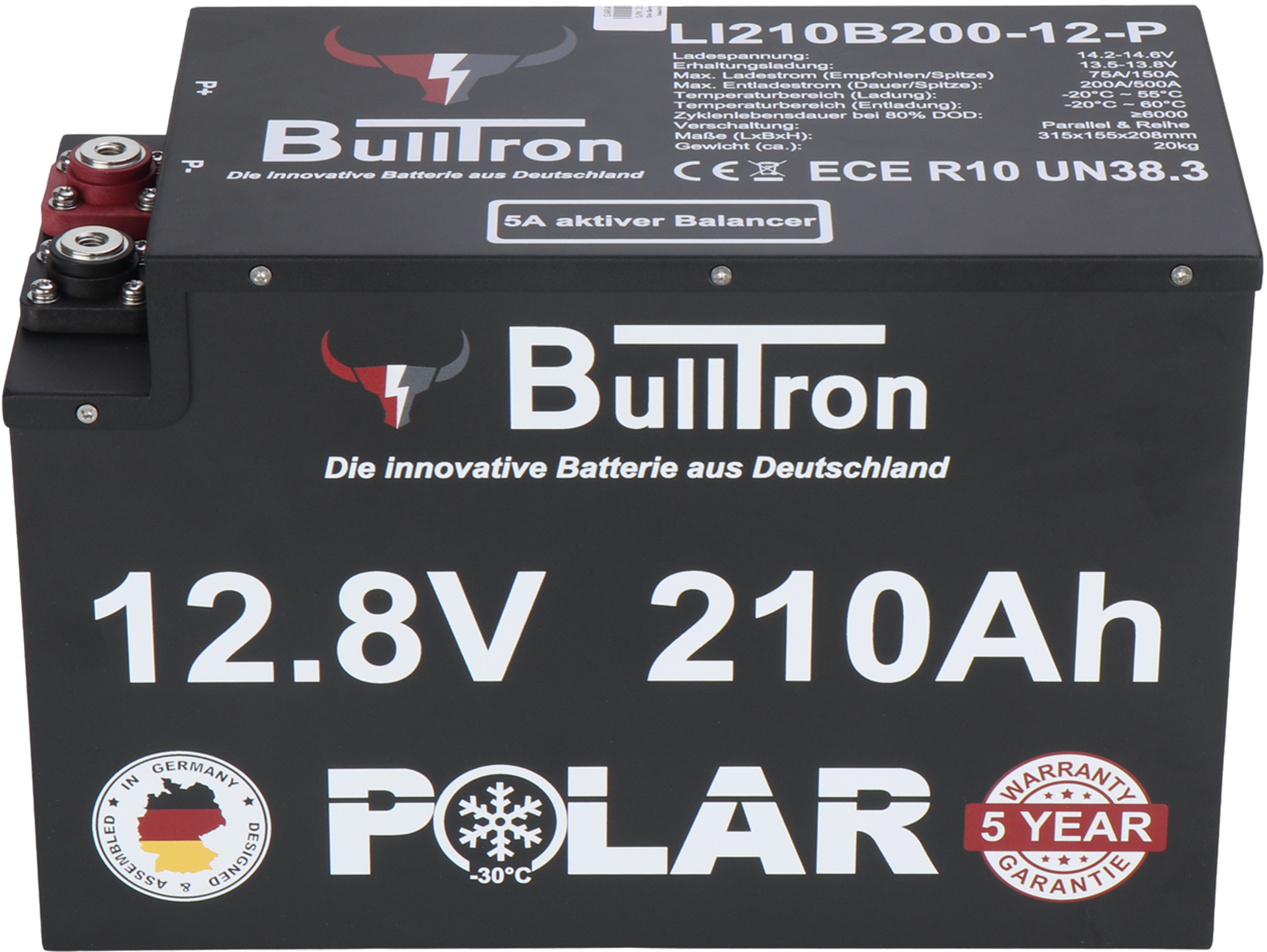 Bulltron 210Ah 12V Polar