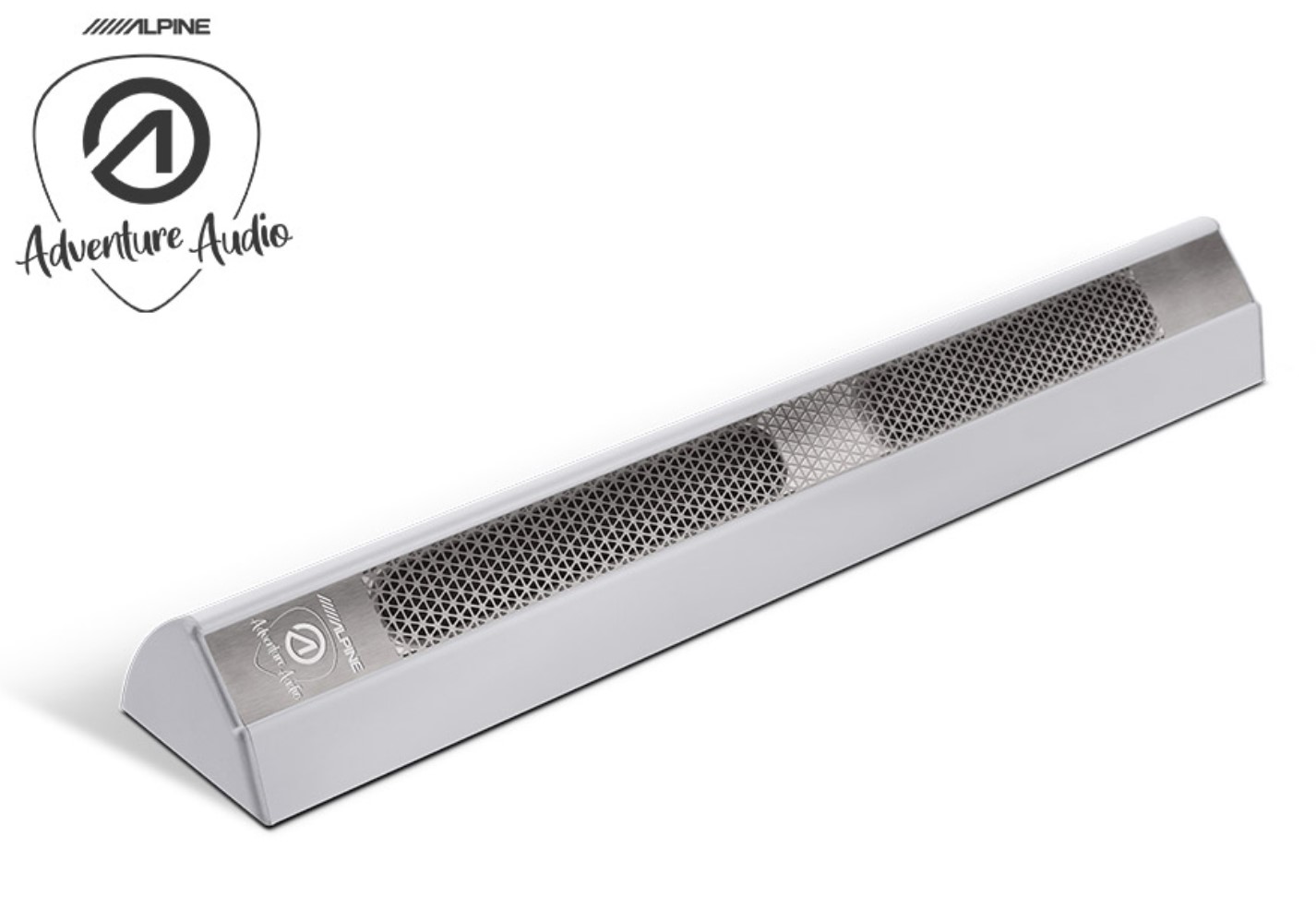 Alpine SPC-L350S - Stablautsprecher (Kurz / Silber)