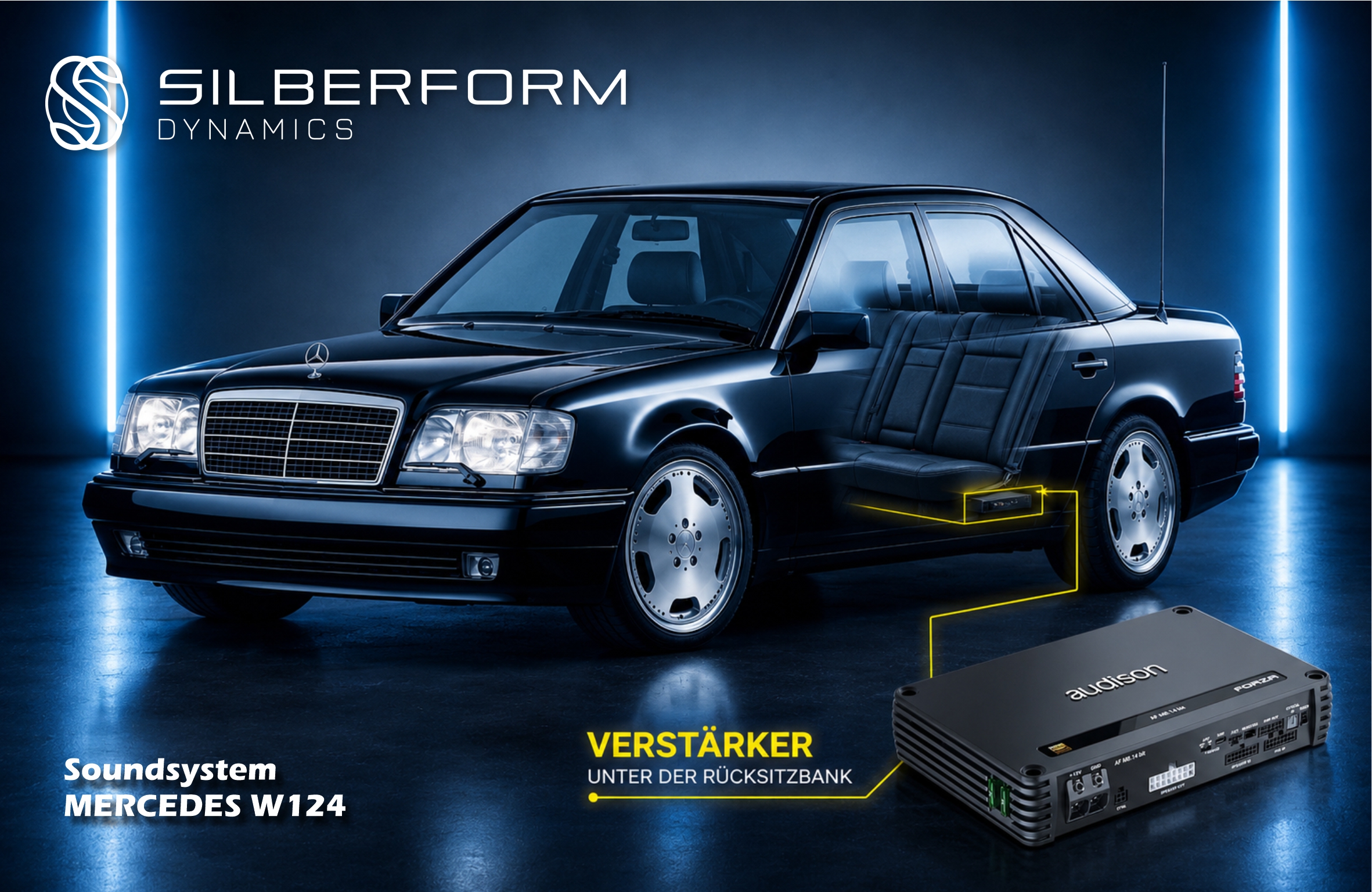 Mercedes W124 - Soundsystem
