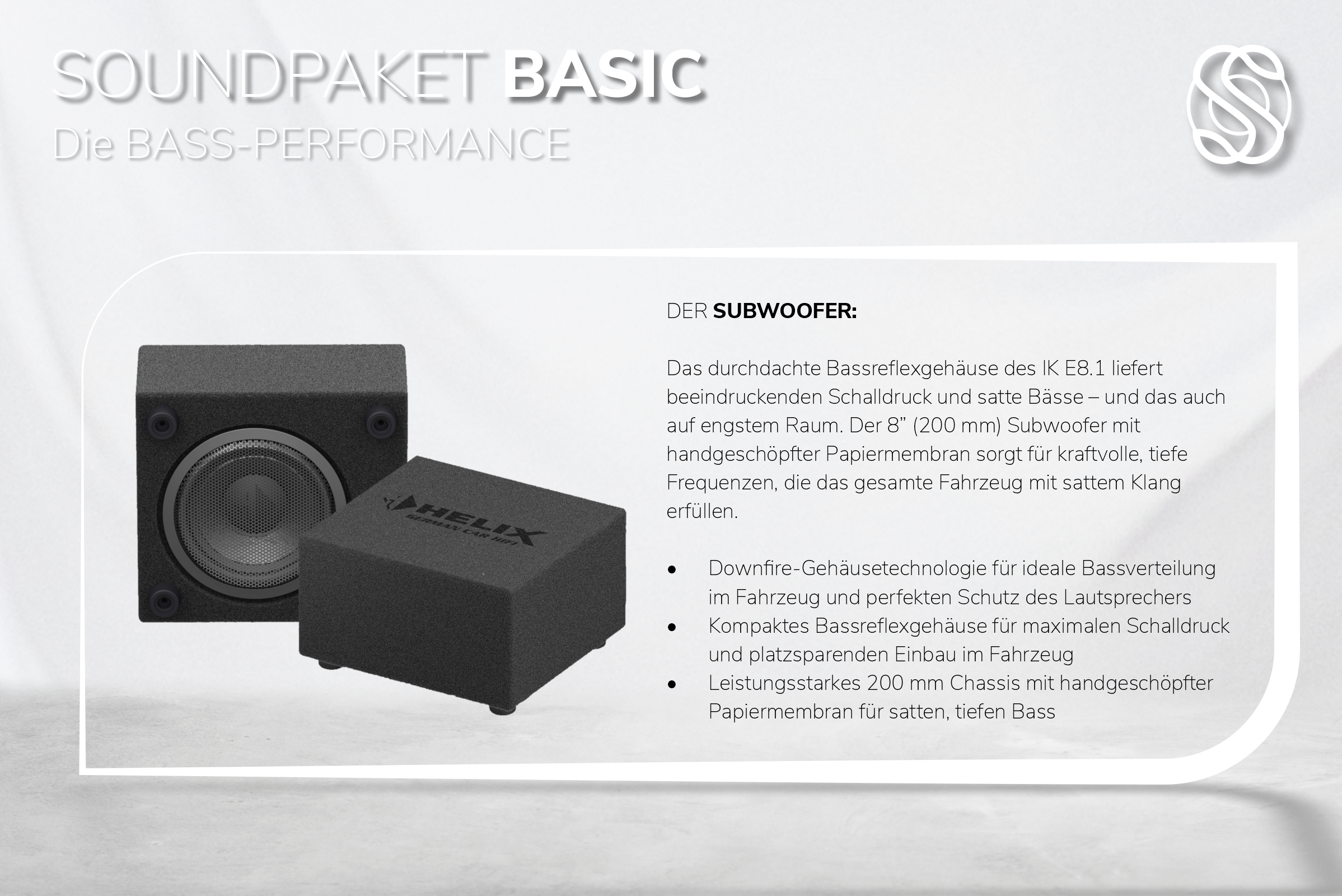 Soundpaket "Caravan Basic" Optionen