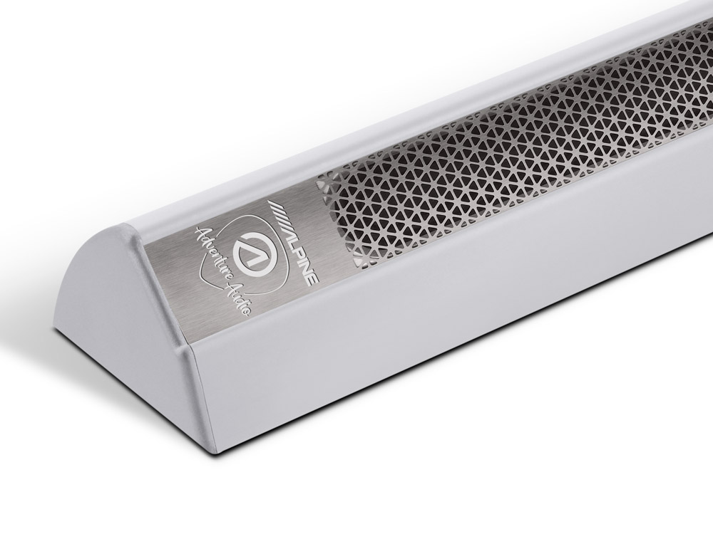 Alpine SPC-L500S Aufbaulautsprecher (Lang/ Silber)