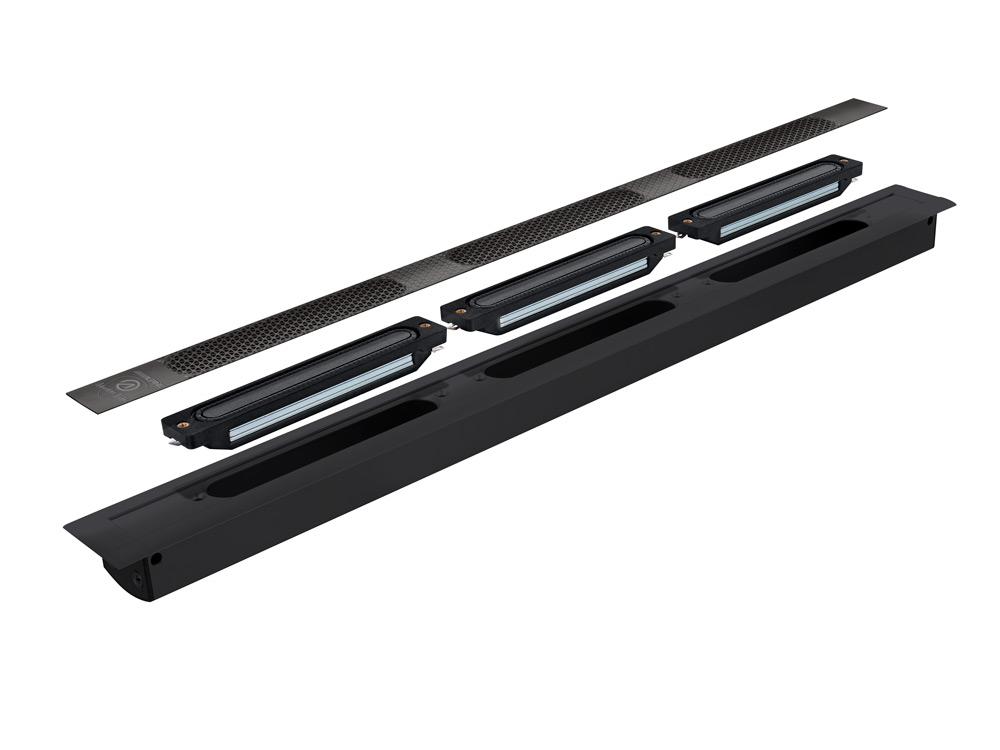 Alpine L500FB Einbaulautsprecher (Lang/ Schwarz)