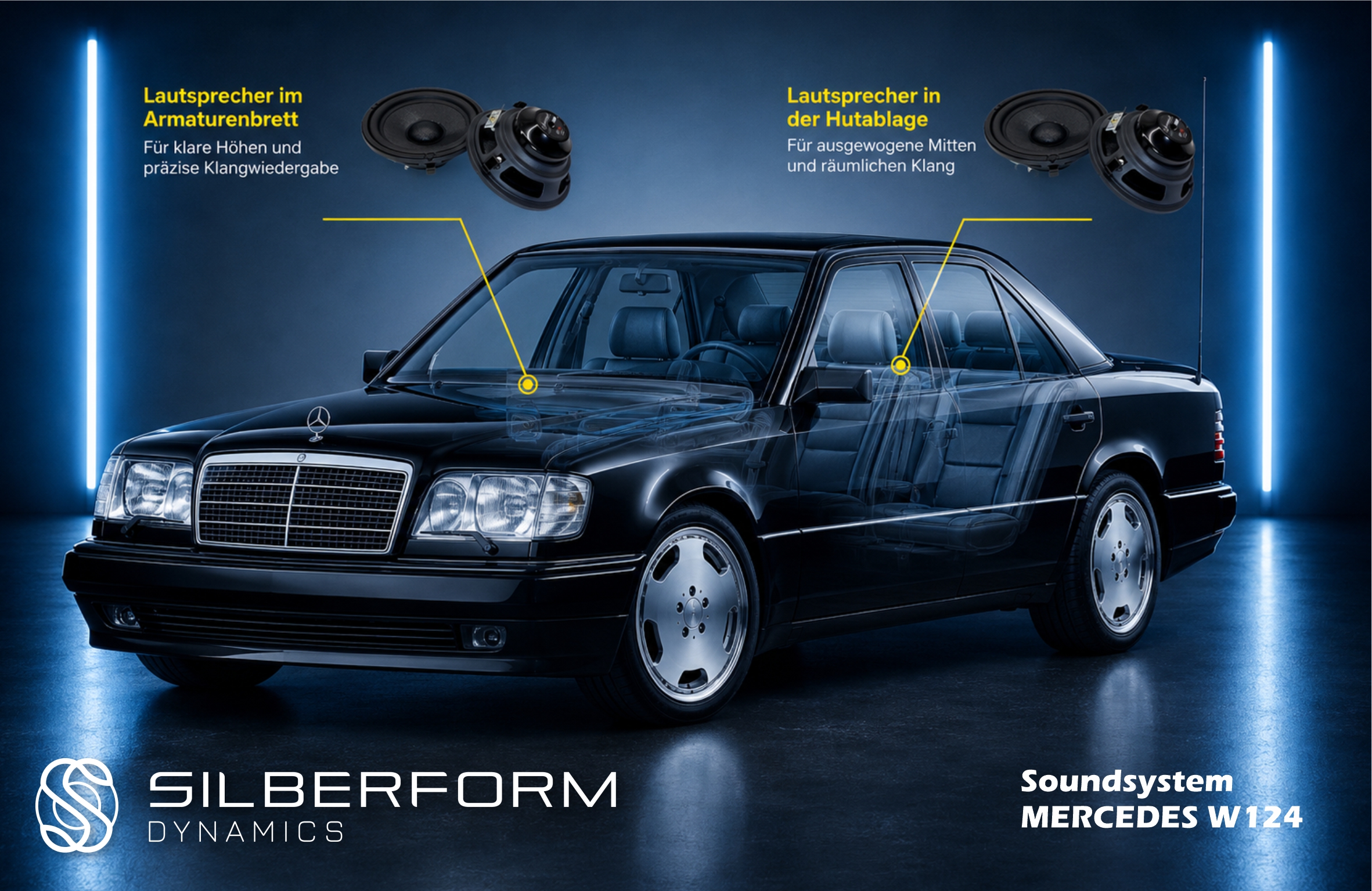 Mercedes W124 - Soundsystem