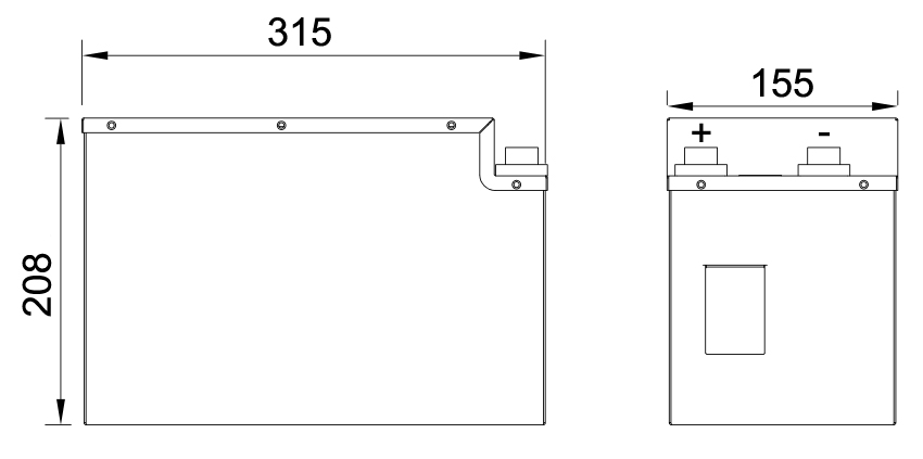 Bulltron 210Ah 12V Polar